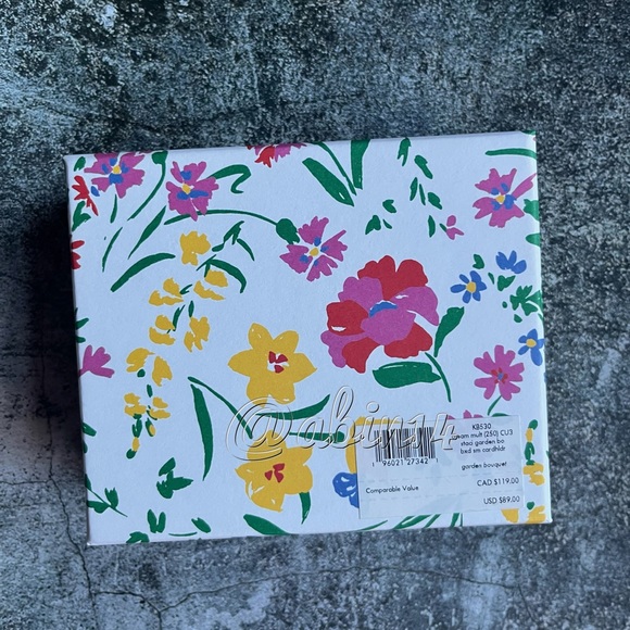 NWT Kate Spade Floral Print Leather Card Case In A Gift Box - Picture 5 of 6